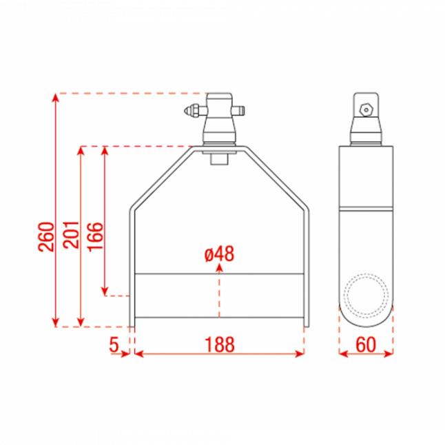 Produktbild Showtec Single Downrigger