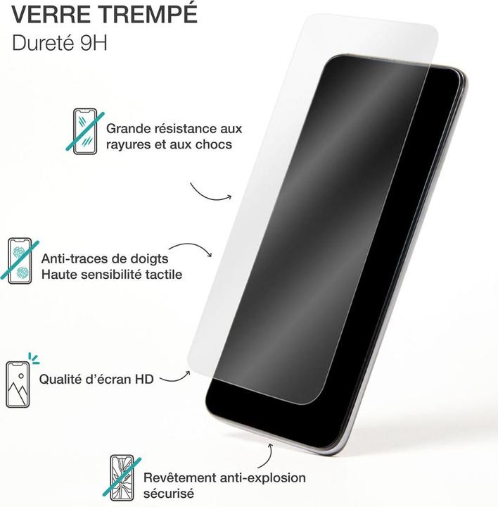 Image du produit Bigben Film de protection en verre, protection d'écran (1 pcs, Oppo A17k)