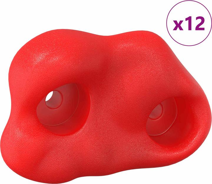 Produktbild vidaXL Klettergriff (Rot)