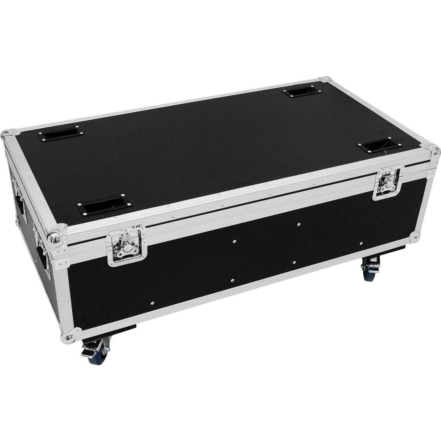 Sonstige Studios Transport-Case f. 8x EUROLITE ML-56/ML-64 (Zubehör), Audio Racks + Cases, Schwarz