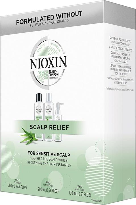 Produktbild Nioxin Scalp Relief 3-Stufen-System Hair Kit (500 ml)