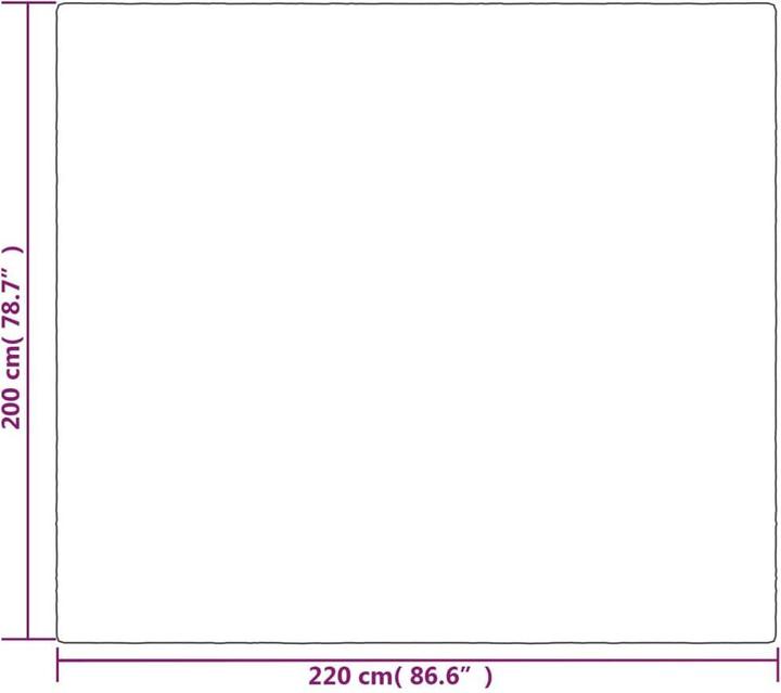 Immagine prodotto vidaXL Gewichtsdecke mit Bezug (220 x 200 cm)