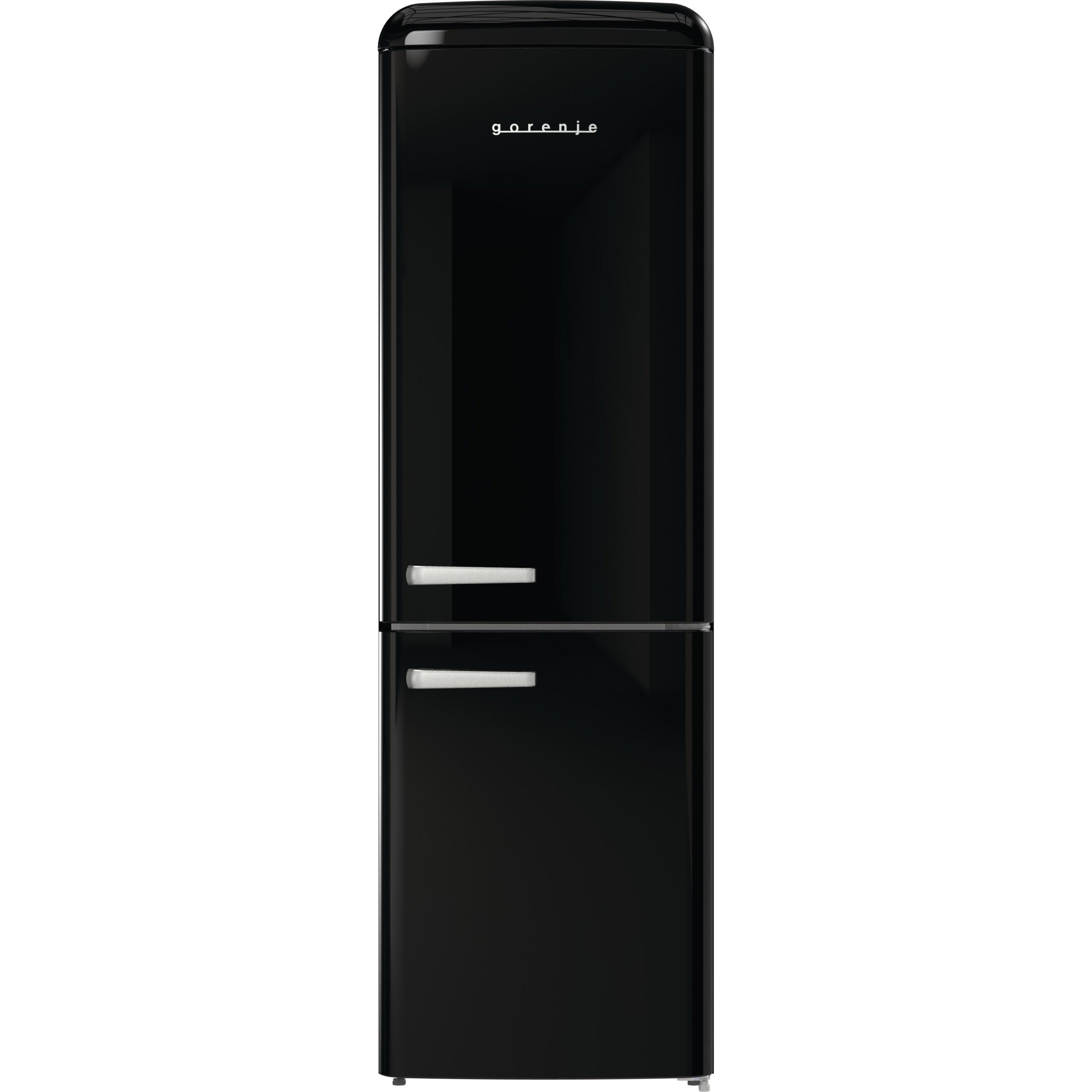 Gorenje Gore K?hGefKo ONRK619DBK D bk 739925, Kühlschrank Freistehend, Schwarz