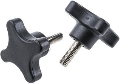 Produktbild RS PRO Kreuzknopf mit Gewinde M10 x 25,60mm (10 Stk.)