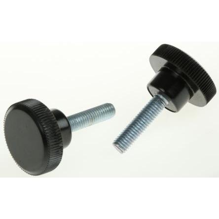 Rs Pro, Möbelausstattung, Drehknopf gerändelt M5 x 20,22mm