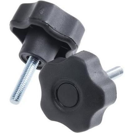 Rs Pro, Möbelausstattung, Star Knob with Steel Stud,M6x25,40dia