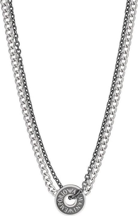 Emporio Armani Kette LOGO ESSENTIALS (Edelstahl, 52 cm)