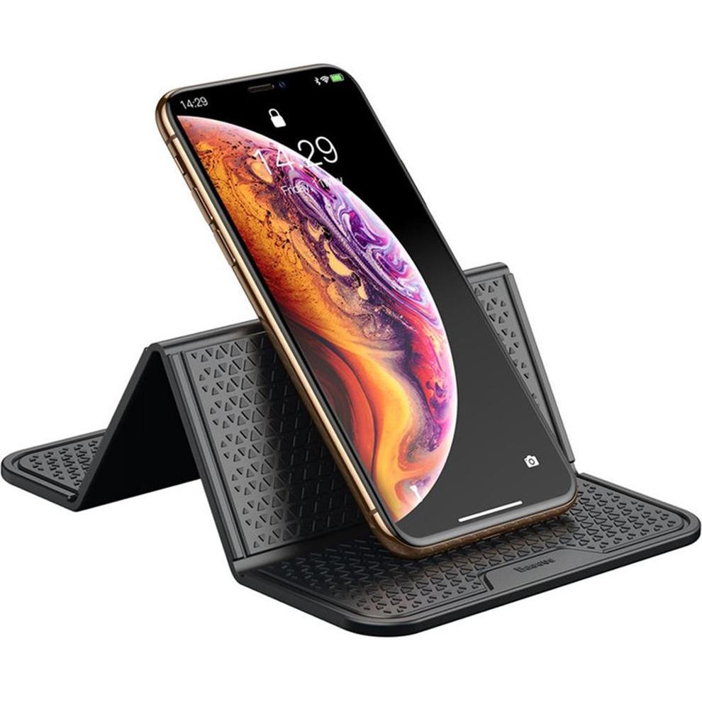 Thumbnail - Baseus Folding Bracket Antiskid Pad Black, Smartphone Halterung, Schwarz