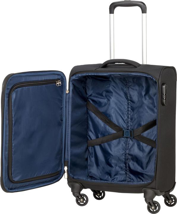Actual product image Paklite Valencia 4 wheels cabin trolley 55 cm (34 l)