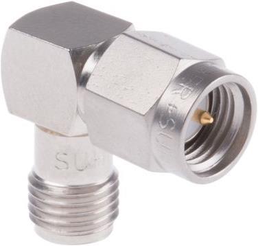 Produktbild Huber & Suhner Adapter L-Form SMA-SMA Stecker/Buchse