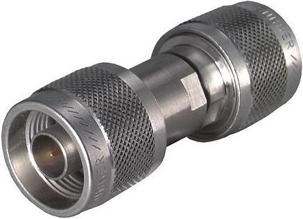 Actual product image Huber & Suhner Adaptor N to N precision plug/plug