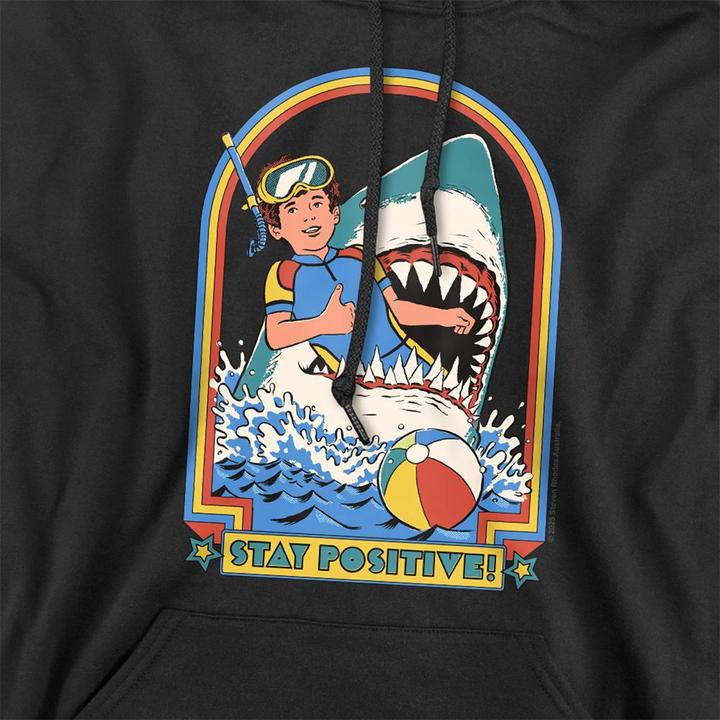 Produktbild Steven Rhodes Stay Positive Kapuzenpullover (L)