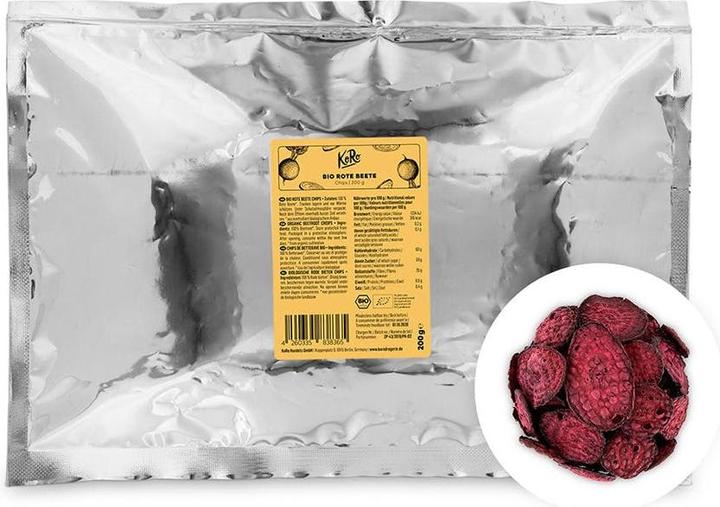 Image du produit KoRo Chips de betteraves rouges séchées bio (200 g)