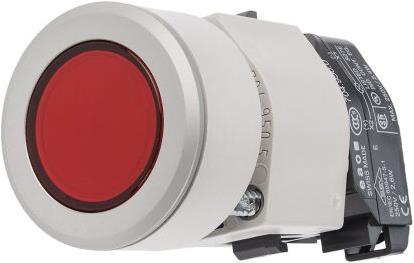 Actual product image EAO switch actuator red, momentary, 30.5mm