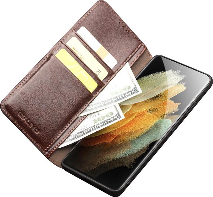 Actual product image QiAlino Cover Flip (Samsung Galaxy S21 Ultra 5G)