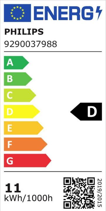 Energy Label Philips LED-Lampe E27 (E27, 1521 lm, 1x)