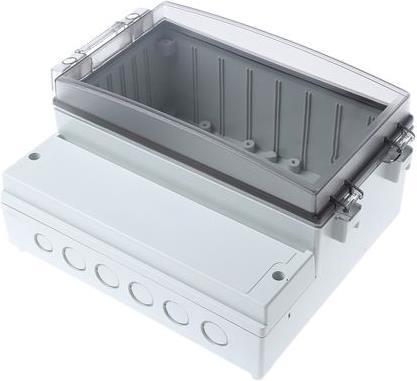 Produktbild Fibox 2-tlg. Box, get. Abdeck., 235x185x119mm (Gehäuse)