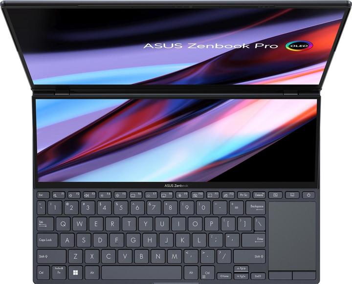 Actual product image ASUS ZenBook Pro 14 Duo OLED RTX 4060 (14.50", Intel Core i9-13900H, 32 GB, 1000 GB)