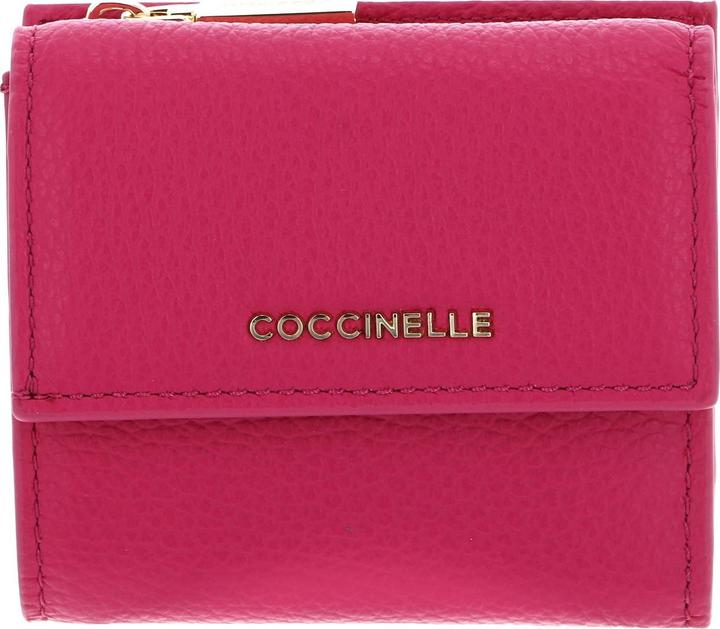 Actual product image Coccinelle Metallic Soft Wallet Grained Leather