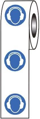 Produktbild RS PRO SAV Symbol "Gehörschutz" 250 Rolle