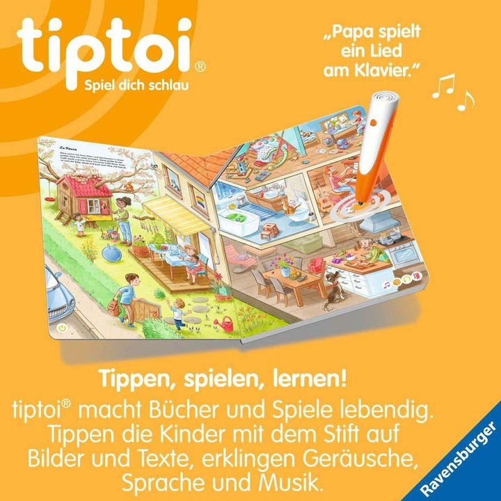Immagine prodotto tiptoi M. Wörter-Bilderbuch XXL - H22 (Tedesco, Cee Neudert, Patrick Fix, 2022)