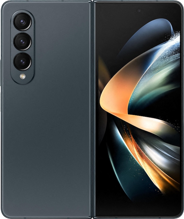 Samsung Galaxy Z Fold4 (256 GB, Grey green, 7.60", SIM + eSIM, 50 Mpx, 5G)