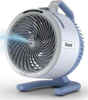 Image du produit Shark FlexBreeze HydroGo Starker Ventilator mit Sprühnebel, Kühlung für drinnen & draussen, leise & l (36 dB)