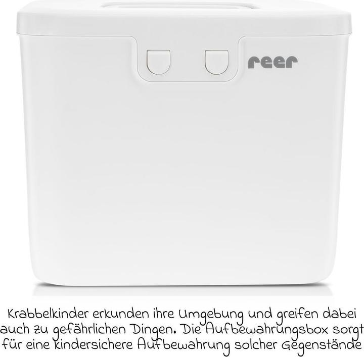 Produktbild Reer Aufbewahrungsbox Kindersicher (19 cm, 7 l, 1x)