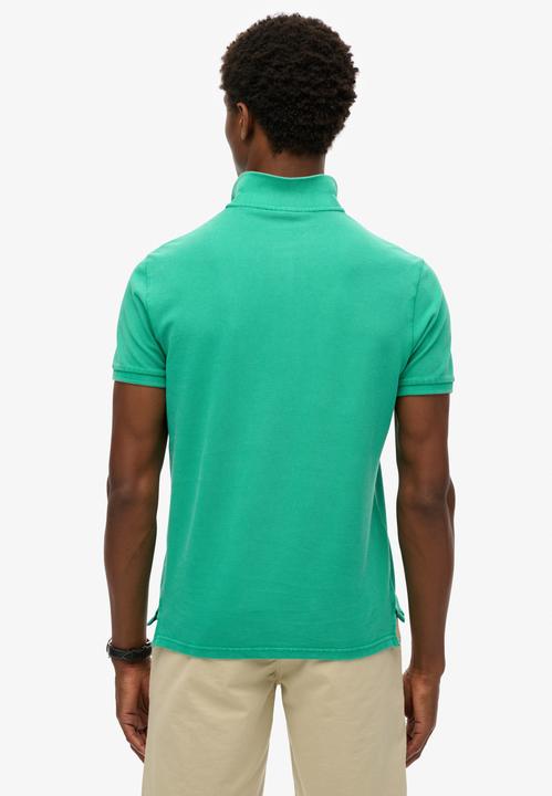 Actual product image Superdry Vintage Destroy Polo Shirt (M)