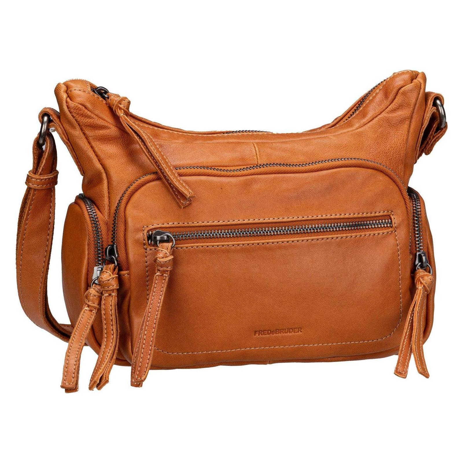 FredsBruder, Damen, Handtasche, Umhängetasche In My Pocket 226-3676, Braun