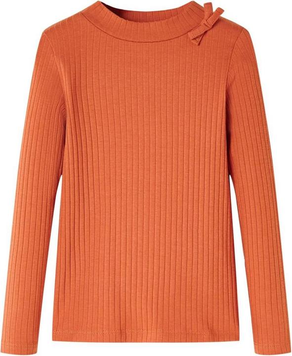 Immagine prodotto VidaXL Camicia da bambino a maniche lunghe arancione scuro 92,Materiale: 95 (92)