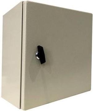 Produktbild RS PRO Stahl Wandgehäuse Grau IP66, HxBxT 300 mm x 250 mm x 150mm
