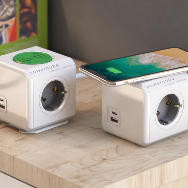 Produktbild Allocacoc PowerCube (3x, USB-A, USB-C, 1.50 m)