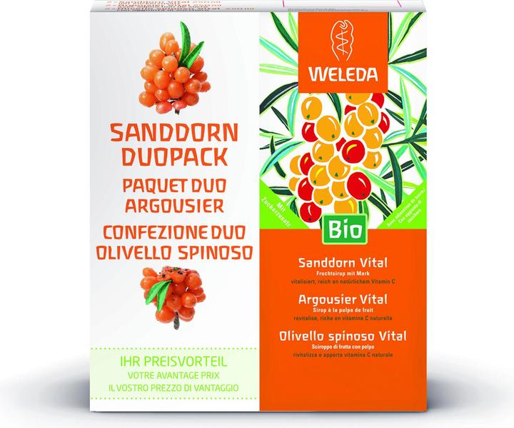 Produktbild Weleda Sanddorn Vital Sirup Duo (1 x 50 cl)