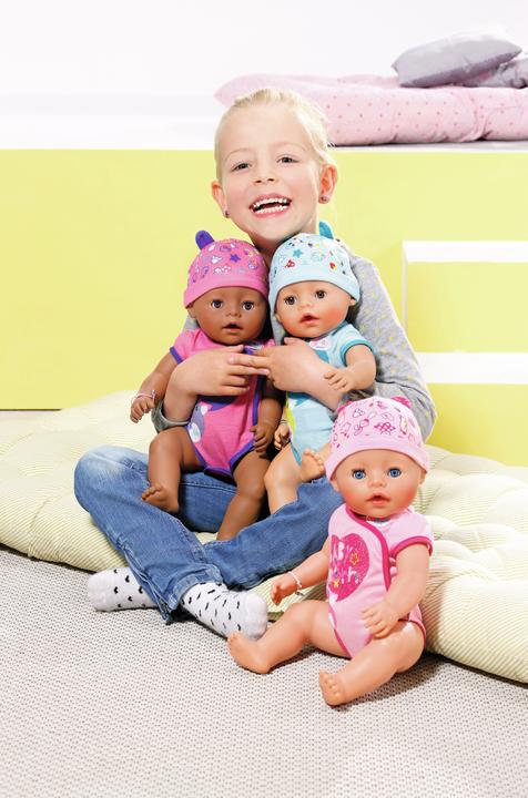 Actual product image Zapf Creation BABY born Soft Touch Brown Eyes