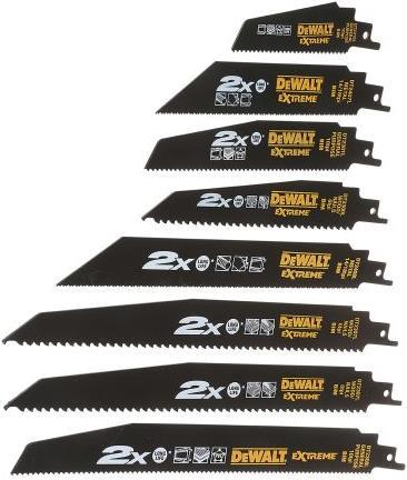 Image du produit DeWalt Jeu lames, scie sabre, 12 unités