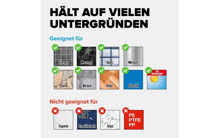 Produktbild tesa ELEGAANT Handtuchstange doppelt inkl. Klebelösung ohne Bohren