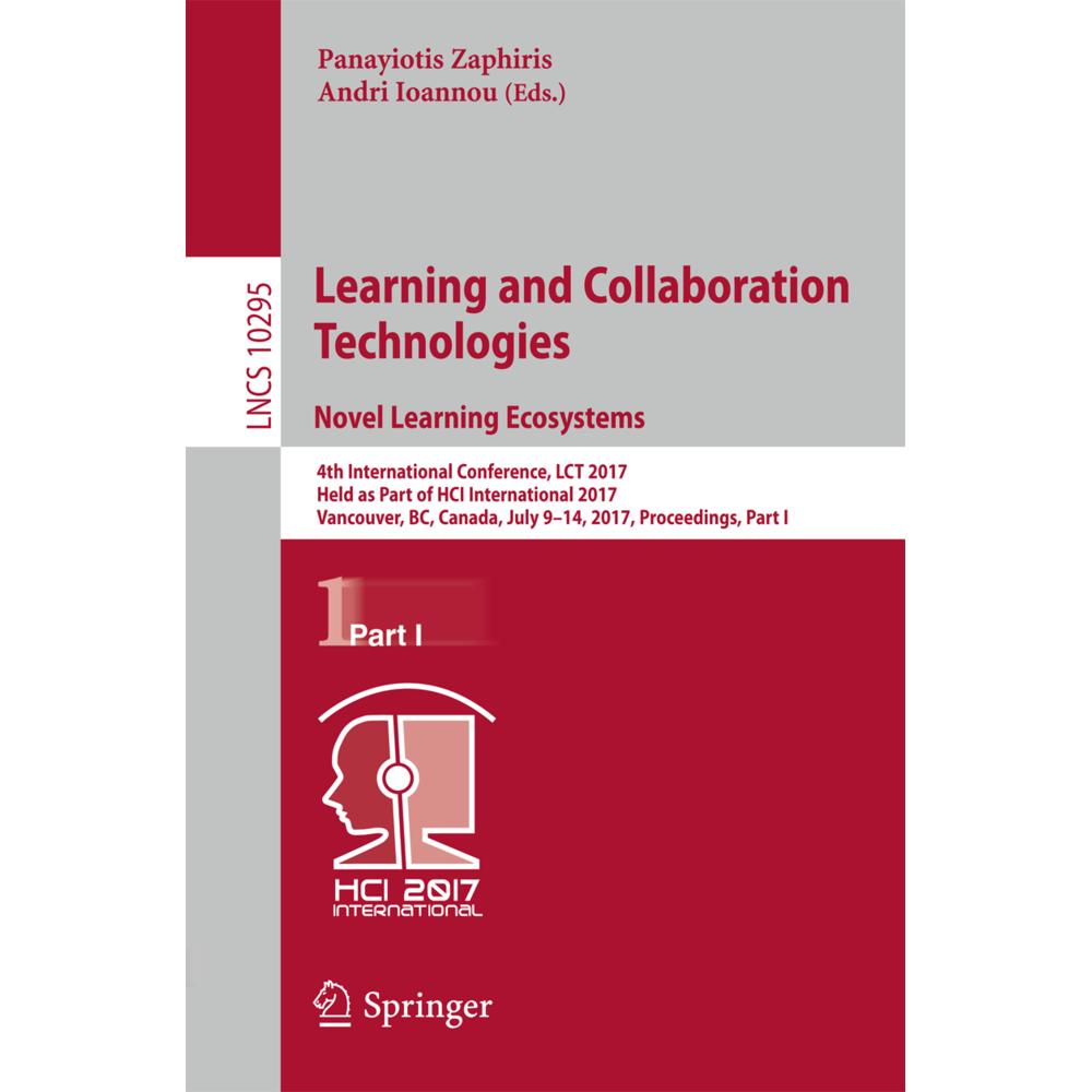 Learning and Collaboration Technologies. Novel Learning Ecosystems, Fachbücher von Andri Ioannou, Panayiotis Zaphiris
