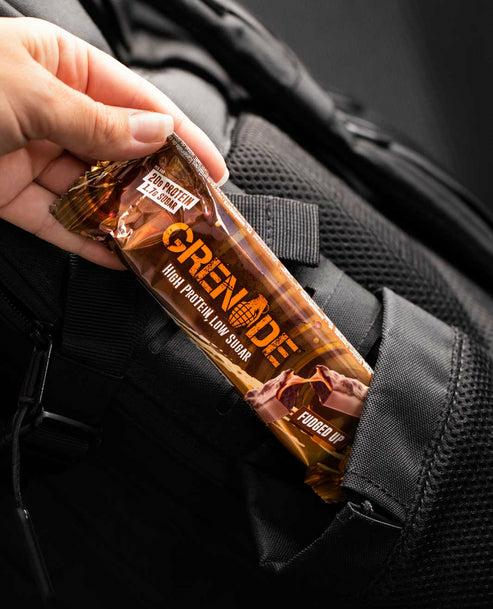 Actual product image Grenade BAR® High-Protein Fudged up 12x60g (Chocolate, Caramel, 12 pcs., 720 g)