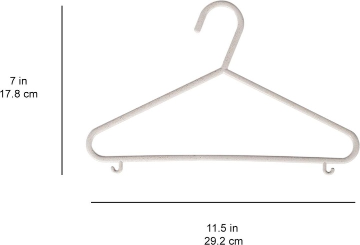 Image du produit 3 Sprouts Paille de blé Cintre gris (15 x)