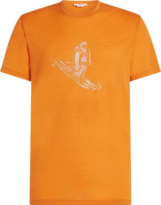 Actual product image Icebreaker Men Merino Mer 150 Tech Lite SS T Skiing Yeti (XXL)