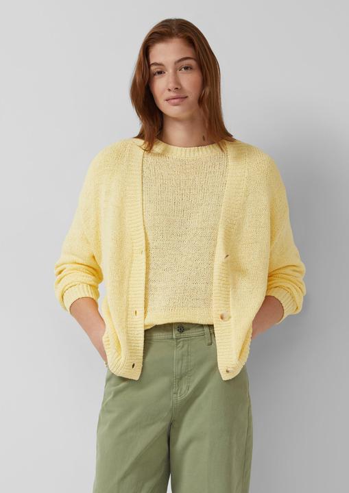 Produktbild s.Oliver Strickjacke Strickjacke im Relaxed Fit (32)