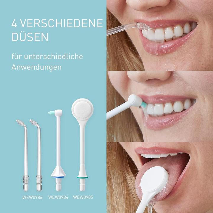 Actual product image Panasonic Rechargeable EW-DJ67 oral irrigator with ultrasonic technology