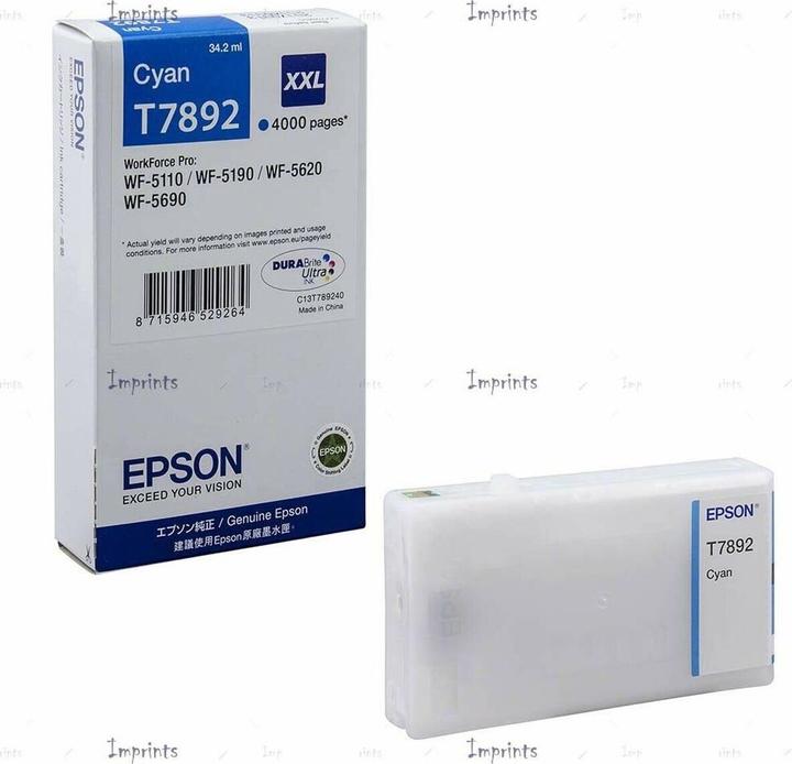 Produktbild Epson T7892 DuraBrite Ultra (C)