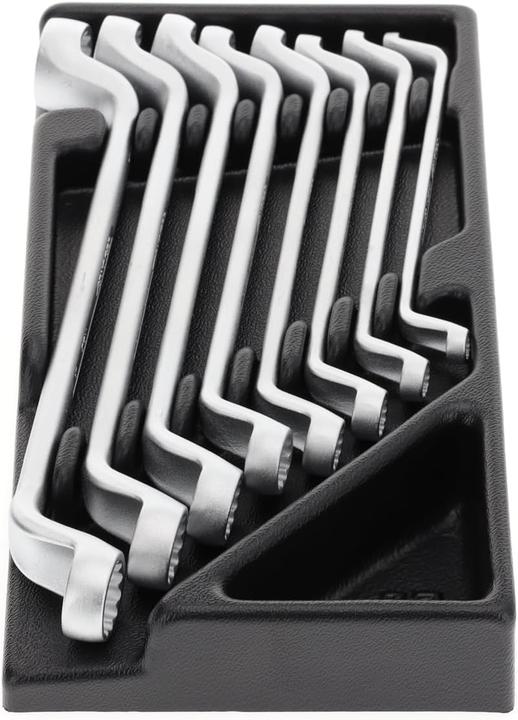 Actual product image Gedore 1500 ES-2 Double ended ring spanner set in 1/3 ES module (10 mm, 11 mm, 12 mm, 13 mm, 14 mm, 15 mm, 16 mm, 17 mm, 18 mm, 19 mm, 20 mm, 22 mm, 6 mm, 7 mm, 8 mm, 9 mm)