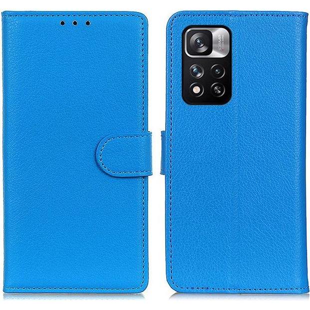 Thumbnail - MU Classic Litchi Leder Bookcover Series (Xiaomi Redmi Note 11 Pro 5G, Xiaomi Redmi Note 11 Pro+ 5G), Smartphone Hülle, ...