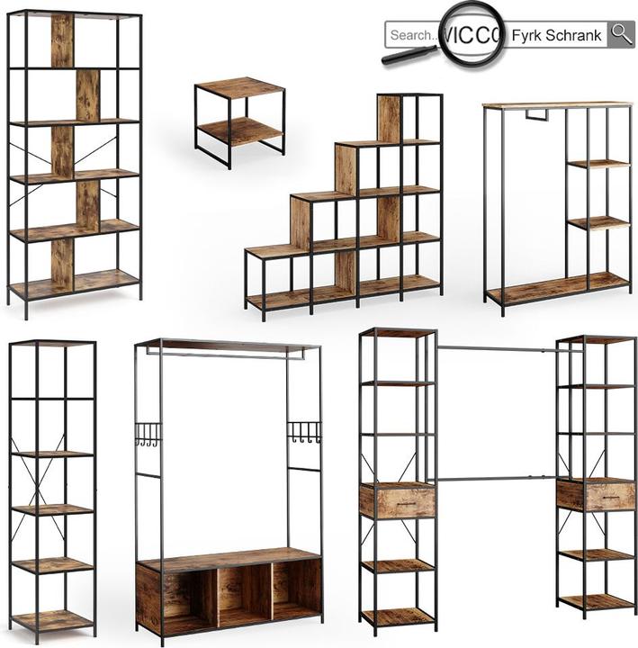 Produktbild Vicco Fyrk (43.5 x 44 x 66 cm)