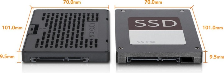 Actual product image Icydock ICY DOCK EZConvert MB703M2P-B