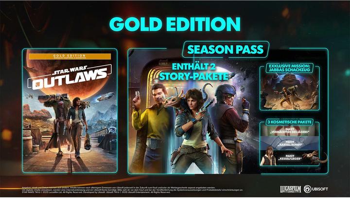 Actual product image Ubisoft Star Wars Outlaws - Gold Edition (Switch 2, DE, IT, FR)