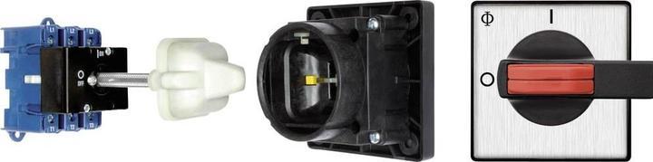 Kraus & Naimer Switch-disconnector with coupling 125 A 1 x 90 Black KG125 T103/12 PU 1 pc (KG1